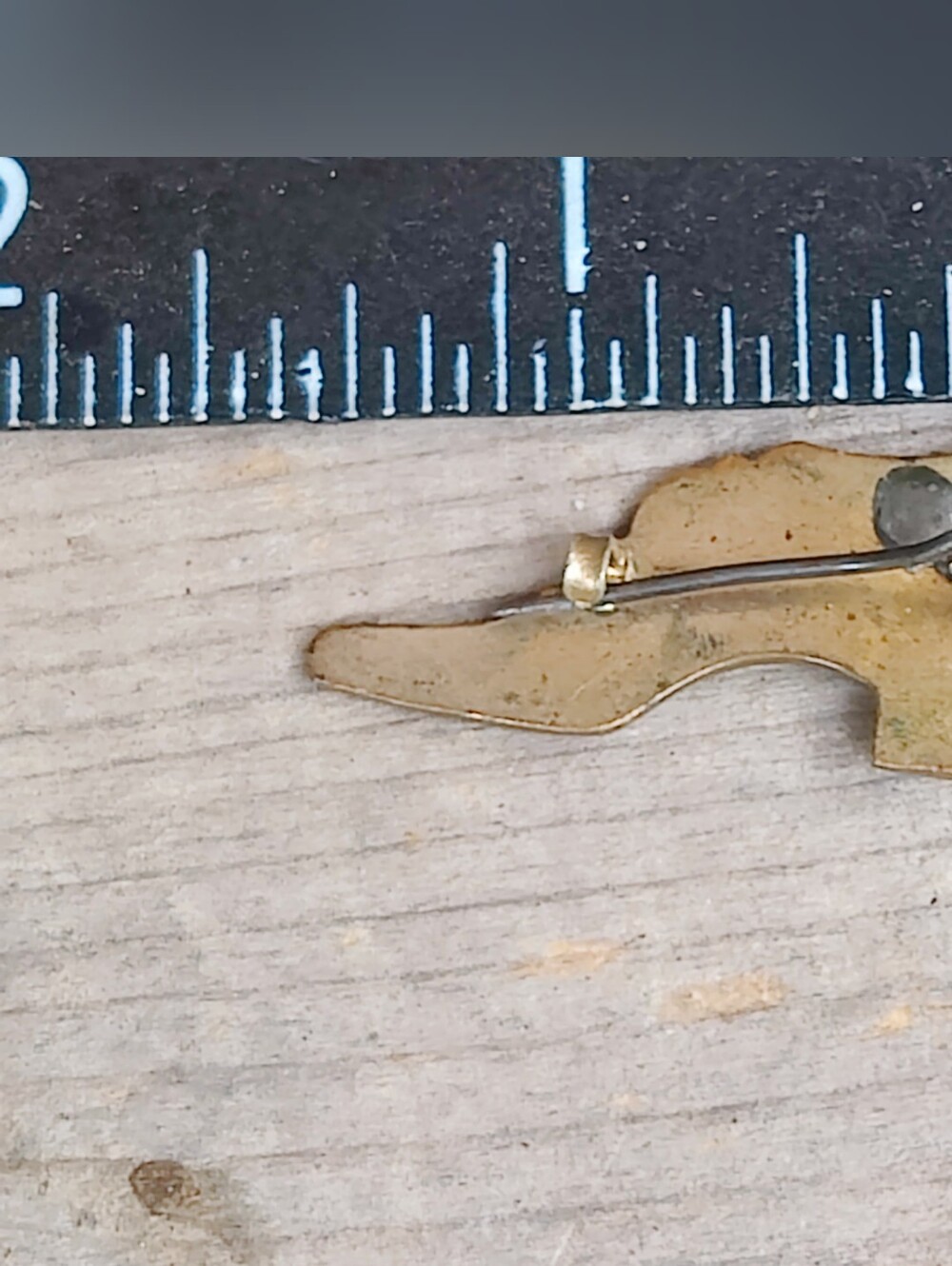 Antique Victorian Mother Of Pearl Shoe Pin - Picture 4 of 4